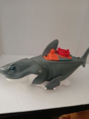 Fisher-Price Imaginext Mega Bite Shark action figure. 